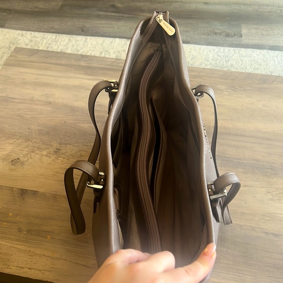 Taupe Michael Kors Laptop Bag - Picture 2 of 5
